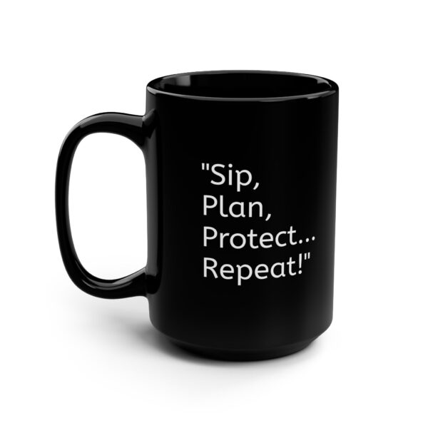 Black Mug, 15oz - Image 5